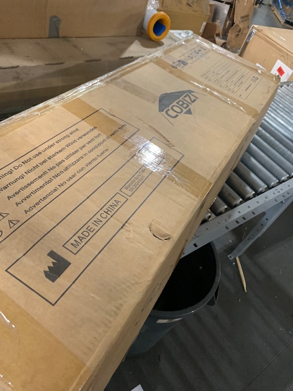 Photo 1 of **TRUCK/TRAILER PICK UP ONLY** (PARTIAL SET) COBIZI Canopy 10x20 Pop Up Canopy Tent with 6 Sidewalls, Waterproof Commercial Canopy Ez Outdoor Instant Gazebo Easy to Set up Event Shelter, Garden Tents for Parties with Sandbags, Khaki