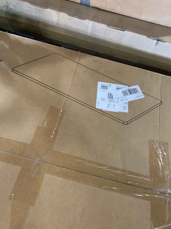Photo 1 of ***********THIS DOES NOT INCLUDE THE DESK LEGS, THE TOP IS ALSO CRACKED*************
Marsail 55 x 30 Electric Standing Desk with One-Piece Desktop, Sit Stand Desk with Thickened Tabletop, Height Adjustable Stand Up Desk with Cable Management for Home Offi