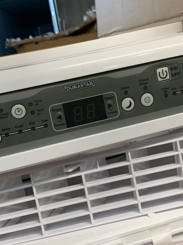 Photo 1 of (used)(missing pieces) Durastar DRCAC101XNA1 10,000 BTU 115V Casement Air Conditioner - White