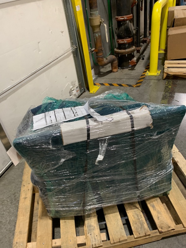 Photo 1 of ***PARTIAL SET SEE NOTES AND IMAGES***
U-Shaped Sofa Freely Transformable Modular Corner Couch with Two Ottomans, Suitable for Living Room, Home Theaters