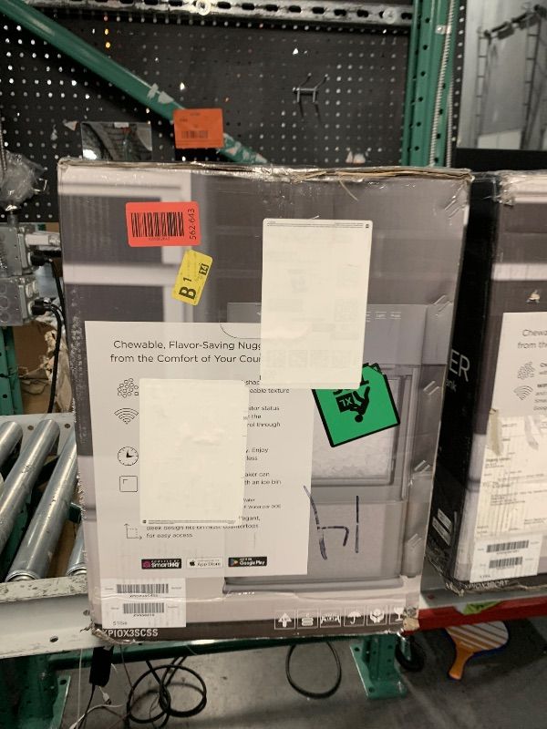 Photo 1 of (item is used)(seems to have water damage) GE Profile Opal 2.0 XL with 1 Gallon Tank, Chewable Crunchable Countertop Nugget Ice Maker, Scoop included, 38 lbs in 24 hours