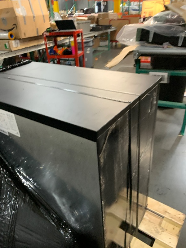 Photo 1 of ***PALLET TRUCK OR TRAILER PICKUP ONLY***
Bluelinecool Back Bar Cooler with 2 Glass Doors, 7.4 Cu.Ft Commercial Bar Fridge, Under Counter Beverage Fridge with LED Lighting, ETL-Certified Beverage Cooler for Beer, Wine, and Soda