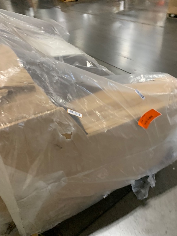 Photo 1 of ***PALLET TRUCK OR TRAILER PICKUP ONLY***
Signature Design by Ashley Maderla Faux Leather Oversized Sofa, Walnut Brown