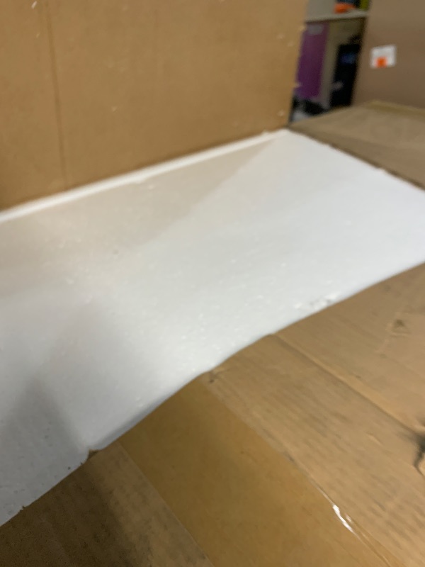 Photo 1 of LITTLE TREE 47-Inch Reception Desk with Counter, Oak Front Desk Reception Room Table, Retail Counter for Checkout, Modern Welcome Desk for Lobby, Office, Beauty Salon