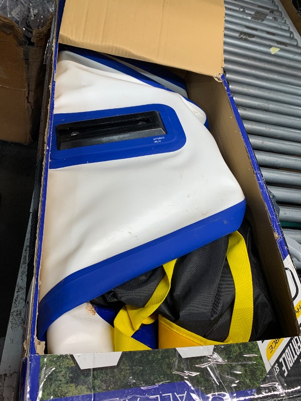 Photo 2 of (ACCESORIES MISSING) (No paddle or fin) (USED) 
Bestway Oceana Inflatable 10' Stand-Up Paddle Board & Kayak Set, Multi, Float