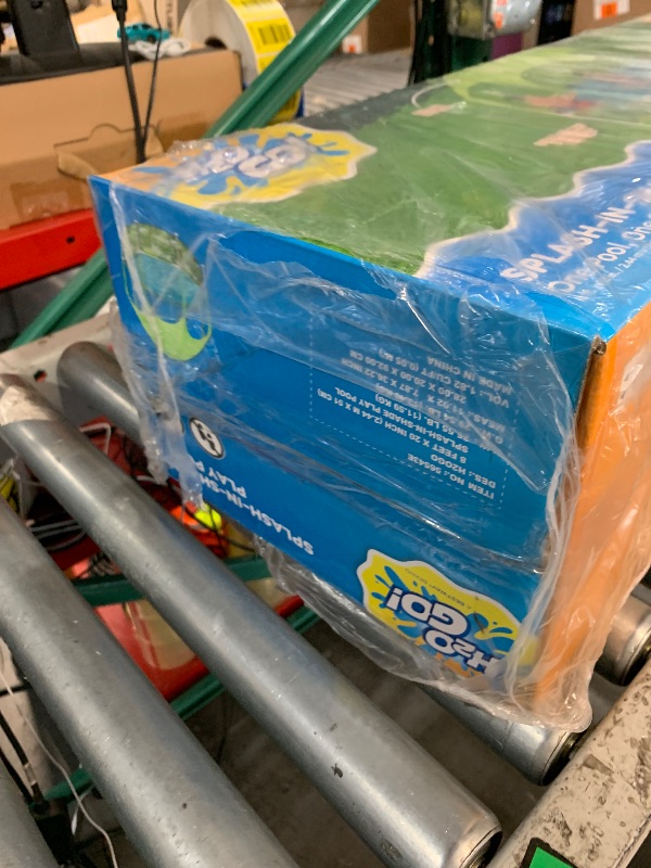 Photo 1 of ***FACTORY SEALED BRAND NEW***
H2OGO! Kids Splash-in-Shade 8-Foot Round Steel Frame Above Ground Pool with Water Mister and Canopy Sunshade, Green Tropical Leaf Print