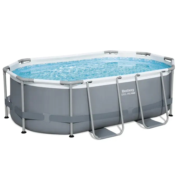 Photo 1 of ***MISSING PARTS SEE NOTES***
Bestway Steel Pro MAX 10’ x 6'7" x 33" Oval Above Ground Pool Set
