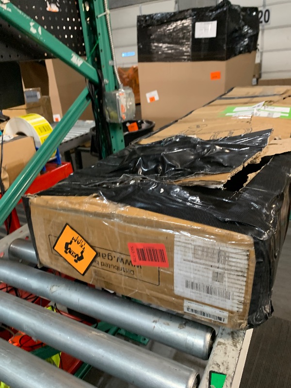 Photo 1 of ***MAJOR DAMAGE SEE NOTES***
Standard Mobile Storage Cabinet - 36 x 24 x 78", Unassembled, Black