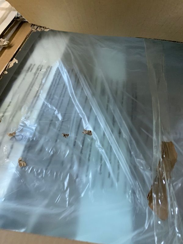 Photo 1 of ***FACTORY SEALED OPENED FOR INSPECTION***
Sunrosa Frameless Double Sliding Shower Door 44-48" W x 76" H, 5/16" (8mm) Thick Easy-Clean Tempered Glass, Soft-Close Adjustable Shower Door with Towel Bar, Matte Black Finish