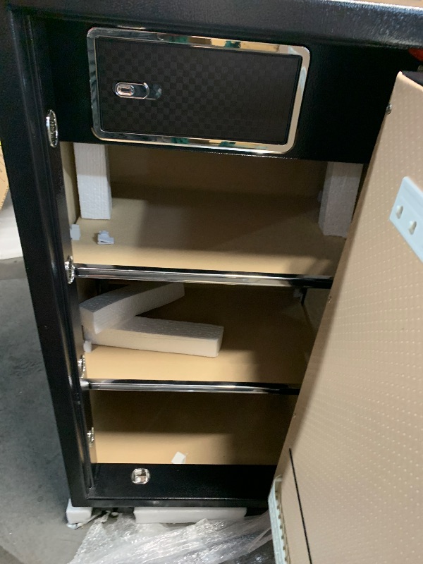 Photo 1 of ?US STOCK?TIGERKING 7.2 Cubic Feet Extra Large Heavy Duty Safe Box, Home Safe with Double Safety Key Lock and Separate Lock Box, Digital safe with 2 Removable Shelf for Home Hotel Office,132lbsLPNRRHX9318118

