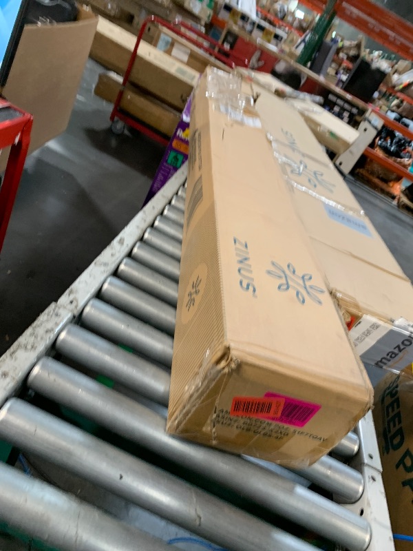 Photo 1 of (used)(unknown  if complete) ZINUS Quick Lock Metal Smart Box Spring, 4 Inch Mattress Foundation, Strong Metal Structure, Easy Assembly, Full