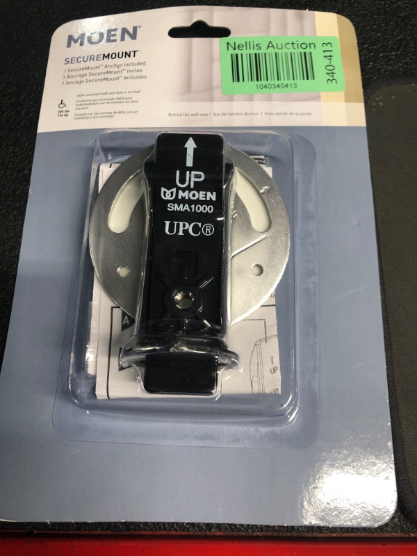 Photo 1 of ***FACTORY SEALED***MOEN Secure Mount Stainless Steel Grab Bar Anchor Kit 1-Pack