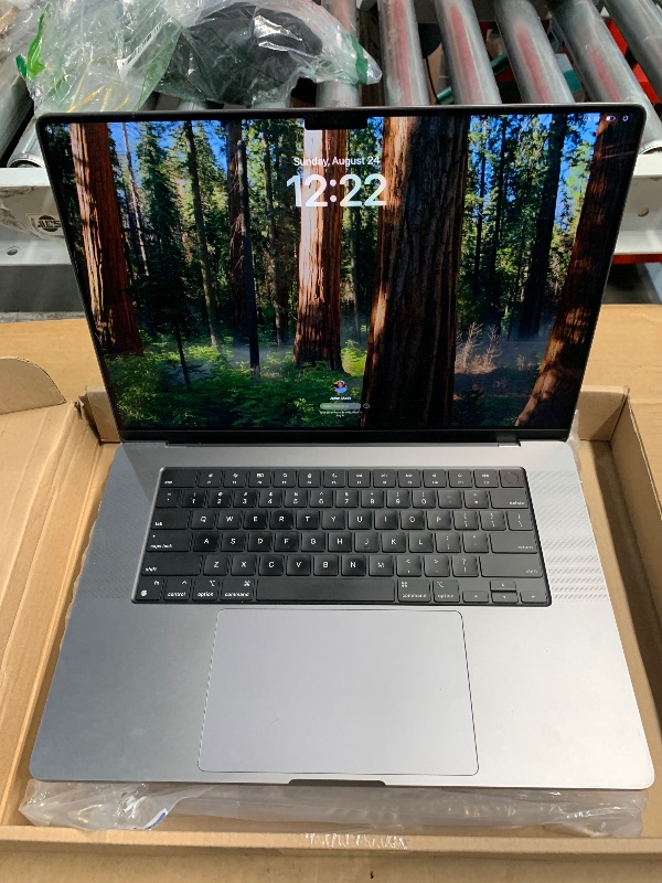 Photo 1 of ***LOCKED**
Apple MacBook Pro Late 2021 with Apple M1 Pro chip (16-inch, 16GB RAM, 512GB SSD) Space Gray (Renewed)