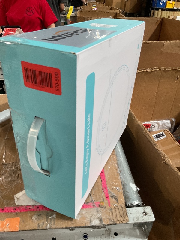 Photo 1 of ***(FOR PARTS ONLY)***
Robot Vacuum and Mop Combo, 2 in 1 Mopping Robot Vacuum Cleaner with Schedule, Wi-Fi/Voice/App, Strong Suction, Easy of Use, Self-Charging Robotic Vacuum, Slim, Ideal for Hard Floor, Pet Hair, Carpet