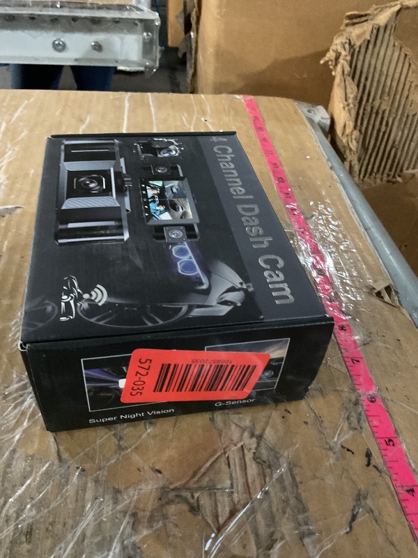 Photo 1 of (fopr parts/unkown) DLJZGC 4 Channel Dash Cam Front and Rear Inside Left Right, 360 Degree View Dash Camera for Cars, 1080P Dashcam, 5G WiFi Car Camera with Night Vision, 24/7 Parking Monitor, G-Sensor, Free 64GB Card
