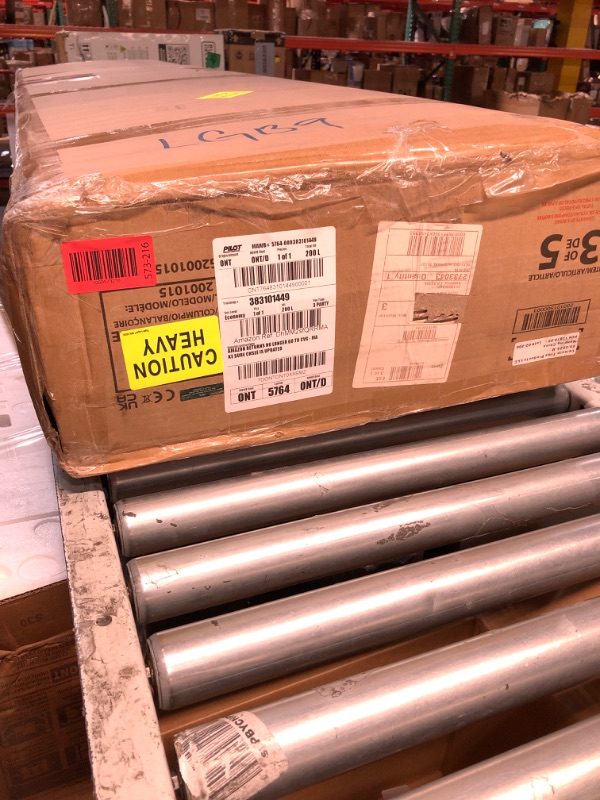Photo 1 of ***PARTS ONLY box 3 of 5, TRUCK/TRAILER PICKUP ONLY*** Backyard Discovery Skyfort All Cedar Swing Set, Elevated Covered Wood Roof Clubhouse with Bay Windows, 2 Belt Swings, Web Swing, 10ft Wave Slide, 5 ft Tube Slide, Covered Picnic Table, 5 ft Rock Wall