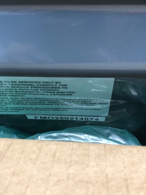 Photo 1 of ***(PARTS ONLY/ MAJOR DAMAGE/ NON FUNCTIONAL)***Farberware Countertop Microwave 1000 Watts, 1.1 cu ft - Microwave Oven With LED Lighting and Child Lock - Perfect for Apartments and Dorms - Easy Clean Stainless Steel