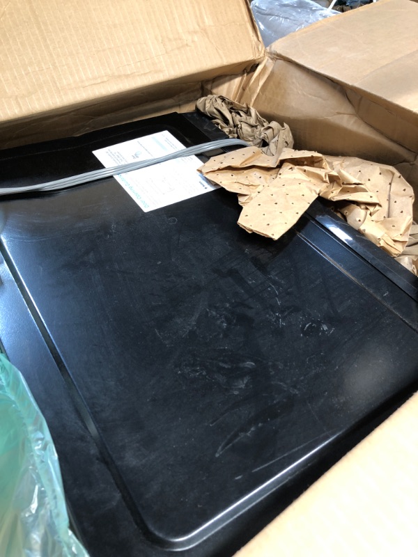 Photo 1 of ***(PARTS ONLY/ MAJOR DAMAGE/ NON FUNCTIONAL)***Farberware Countertop Microwave 1000 Watts, 1.1 cu ft - Microwave Oven With LED Lighting and Child Lock - Perfect for Apartments and Dorms - Easy Clean Stainless Steel