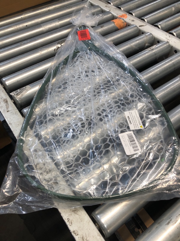 Photo 1 of (see all images) Fashionwu Fly Fishing Landing Net Trout Fishing Net, Soft Rubber Catch and Release Fish Net