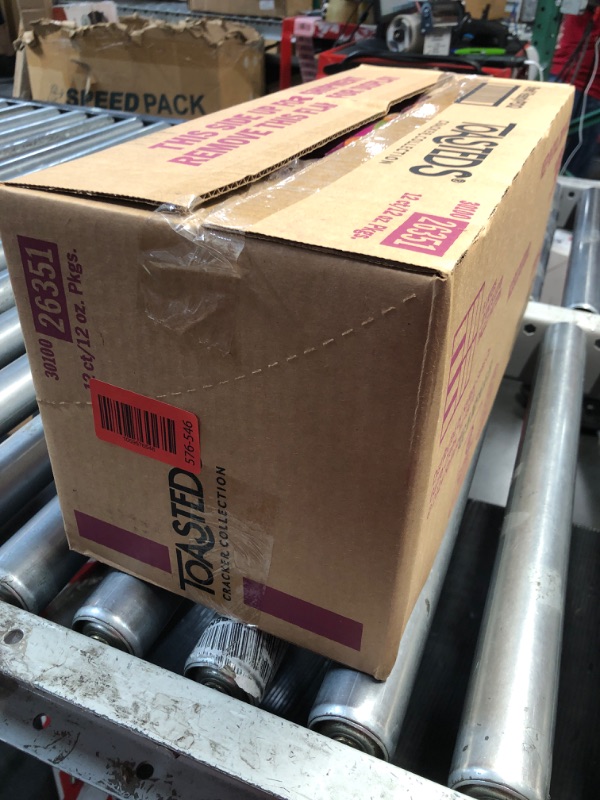 Photo 1 of ***(EXP: 08/08/25 )NONREFUNDABLE*** Toasteds Crackers, Ready to Dip Snacks, Party Snacks, Variety Pack (12 Boxes)
