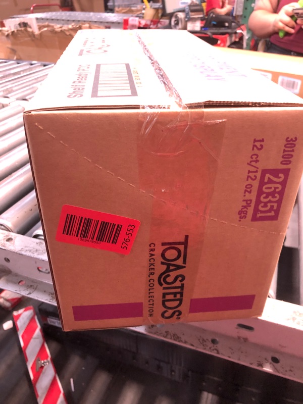 Photo 1 of ***(EXP: 08/08/25 )NONREFUNDABLE*** Toasteds Crackers, Ready to Dip Snacks, Party Snacks, Variety Pack (12 Boxes)
