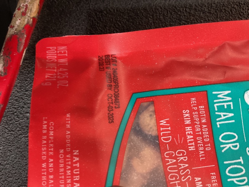 Photo 1 of ***(EXP: 10/03/2025) NONREFUNDABLE*** Stella & Chewy's Freeze-Dried Raw LAMB AND SALMON