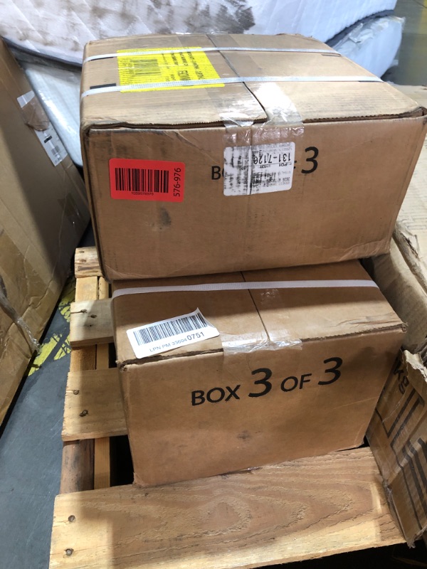 Photo 1 of ***FACTORY SEALED PARTIAL SET BOX 2,3 OF 3 MISSING BOX 1  *** US Weight 105 Pound Barbell Weight Set for Home Gym| Adjustable Weight Set with Two Dumbbell Bars and Full 6 Ft Bar, Black