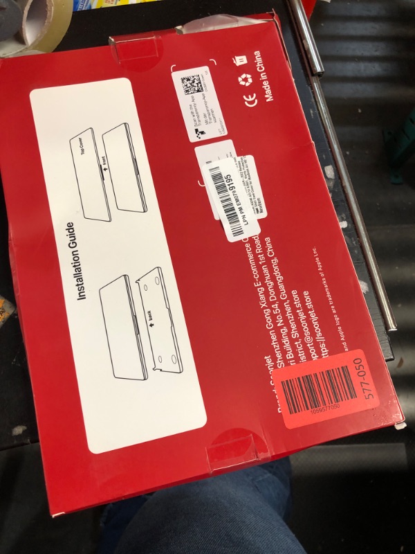 Photo 1 of ***(MINOR DAMAGE/ SEE NOTES)***Soonjet Compatible for MacBook Air 13.6 inch Case M4 M3 M2 2025 2024-2022 Release Model A3240 A3113 A2681, Sturdy Protective Hard Shell Case Cover for MacBook Air M2 13 inch