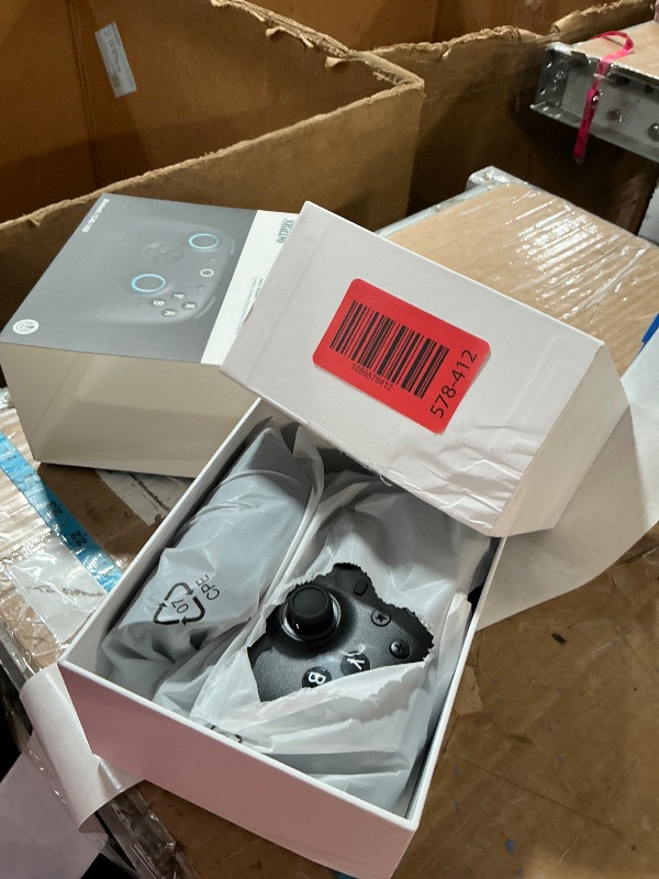 Photo 1 of 8Bitdo Ultimate 2 Bluetooth Controller for Switch/Switch 2 & Windows PC, Switch Pro Controller with TMR Joysticks, Switchable Hall Effect/Tactile Triggers, Vibration and Motion Control - Black