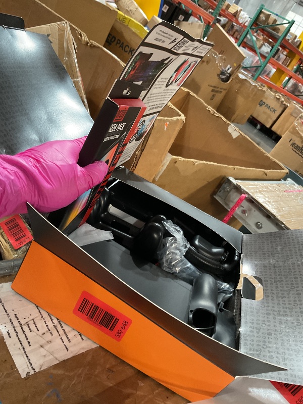 Photo 1 of Orzly Accessory Bundle Kit designed for Nintendo switch Accessories Geeks and Oled console users Case and Screen protector, Joycon grips and Wheels for enhanced games play and more - Jet black