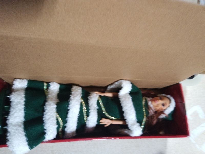 Photo 1 of 11.5-Inch Light-Up Decorative Doll with LED Dress,3 Lighting Modes (Slow Flash, Fast Flash, Steady On),Display Stand Included – A Magical Gift for Girls