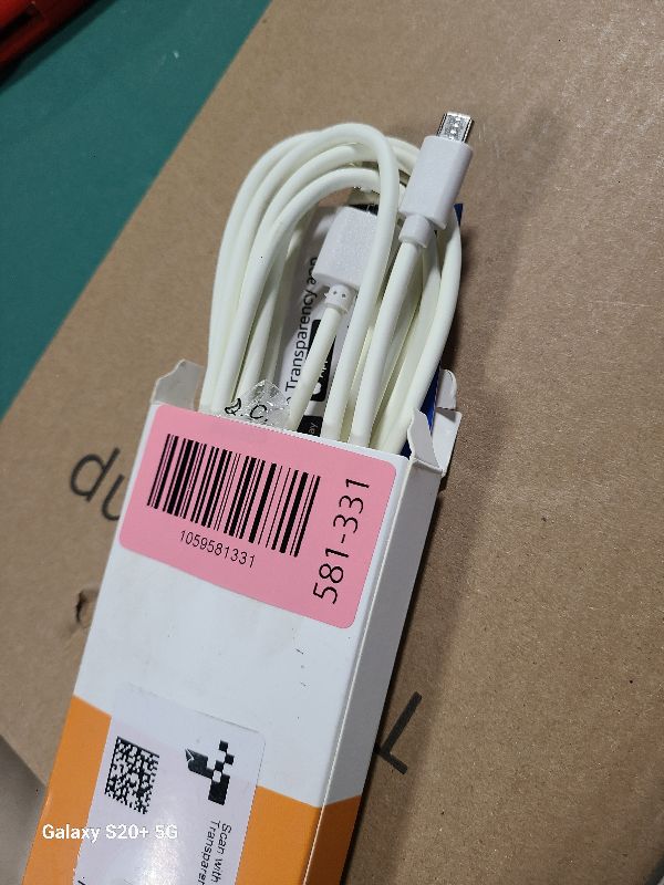 Photo 1 of 10FT Long USB to Micro USB Cable Android Charger Cable Fast Charge,Micro USB 2.0 USB Micro Cable for Samsung Galaxy 7 S7 S6 Edge Phone Charger Cord Tablet,Charging Wire for Kindle Fire White
