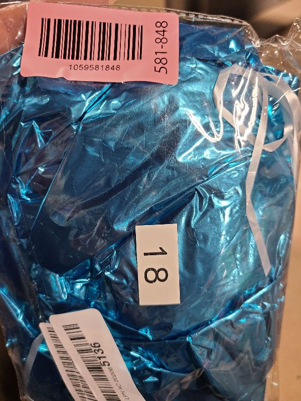 Photo 1 of 18 Balloon Number, 40 Inch Blue Foil Balloons Giant Jumbo Helium Number 18 Balloons for Boys Girls 18th Birthday Decorations Anniversary Events Party Decorations (Blue)