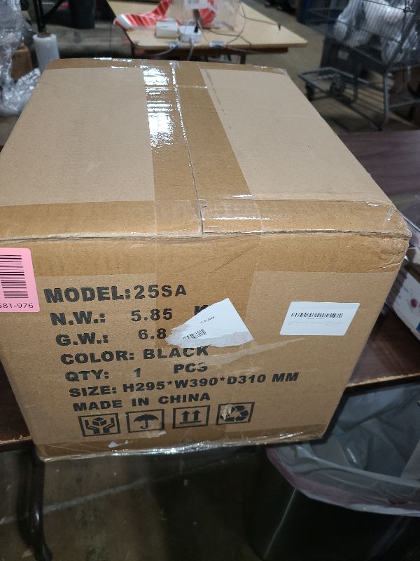 Photo 1 of 1.2 Cuft Small Home Safe Fire and Waterproof, Anti-theft Fireproof Safe Box with Digital Keypad, Spare Keys and Removable Shelf, Personal Safes for Home Money Medicine Valuables