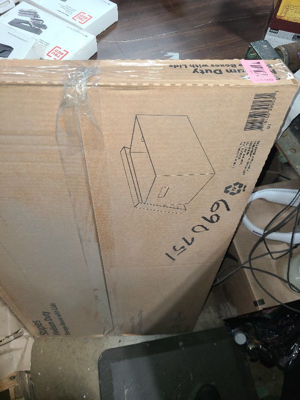 Photo 1 of 


STAPLES Medium Duty 100% Recycled Storage Boxes Letter/Legal Size 4Pack