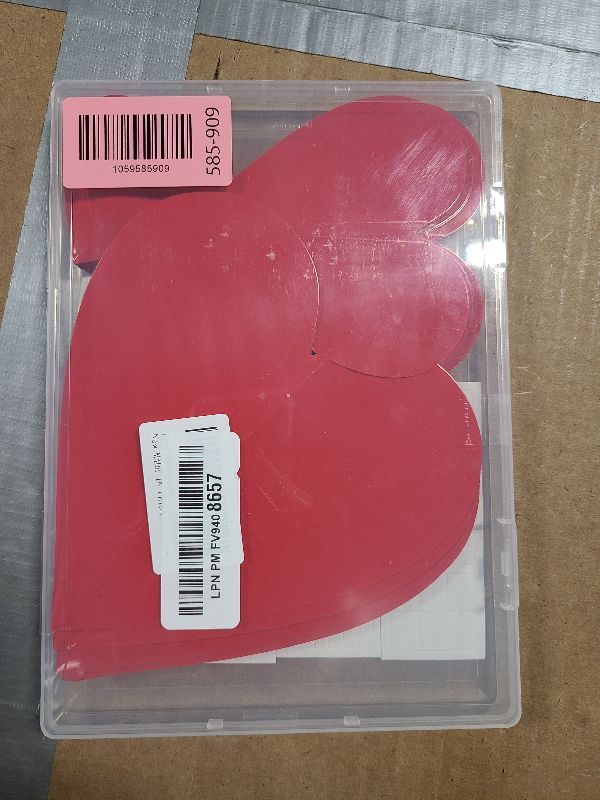 Photo 1 of 150 Pieces 3D Heart Wall Stickers for Valentine’s Day, Romantic Red Heart Decals in 4 Sizes with Foam Adhesive Strips Perfect for Weddings Anniversaries Parties Bedroom Home School Office Decor