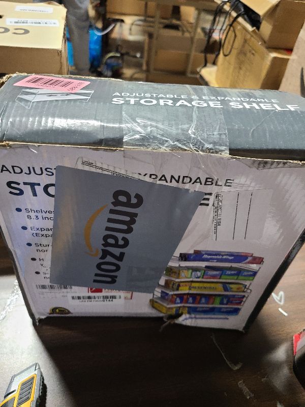 Photo 1 of 2 Pack Expandable Kitchen Wrap Organizer Rack, Height & Width Adjustable Aluminum Foil and Plastic Wrap Organizer for Pantry, Cabinet Food Wrap Organization and Storage - (3 Tier 9.8 to 15.6"L)