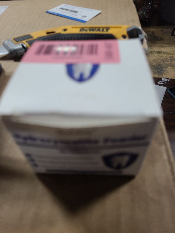 Photo 1 of 100% Pure Nano Hydroxyapatite Powder for DIY Toothpaste, Hydroxyapatite Powder for Enamel Remineralization Support, Sensitivity Comfort, Natural Whitening & Cavity Defense, Fluoride-Free, Net Wt 40g