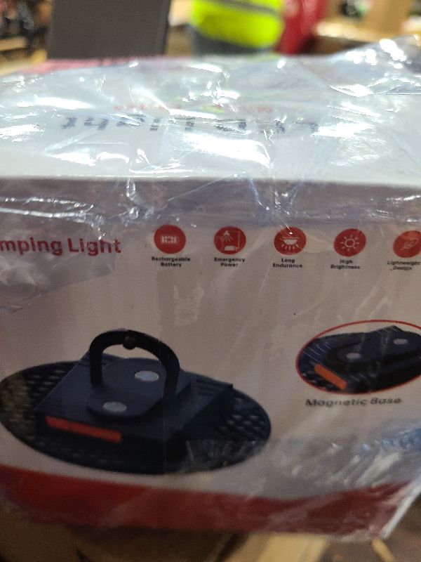Photo 1 of 12000mAh 5000LM Camping Lights 2Pack, 42W Tent Light Rechargeable, Flashlight Portable, LED Camping Lantern, Canopy Lights Outdoor, Lanterns for Power Outages, Waterproof Emergency Gear for Hurricane