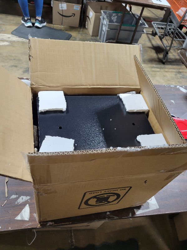 Photo 1 of 1.3 Cubic Feet Small Fire Safe Box for Home, Fireproof Safety Lock Box with Digital Keypad, Spare Keys and Removable Shelf, Personal Security Home Safes for Money, Jewelry, ID Documents