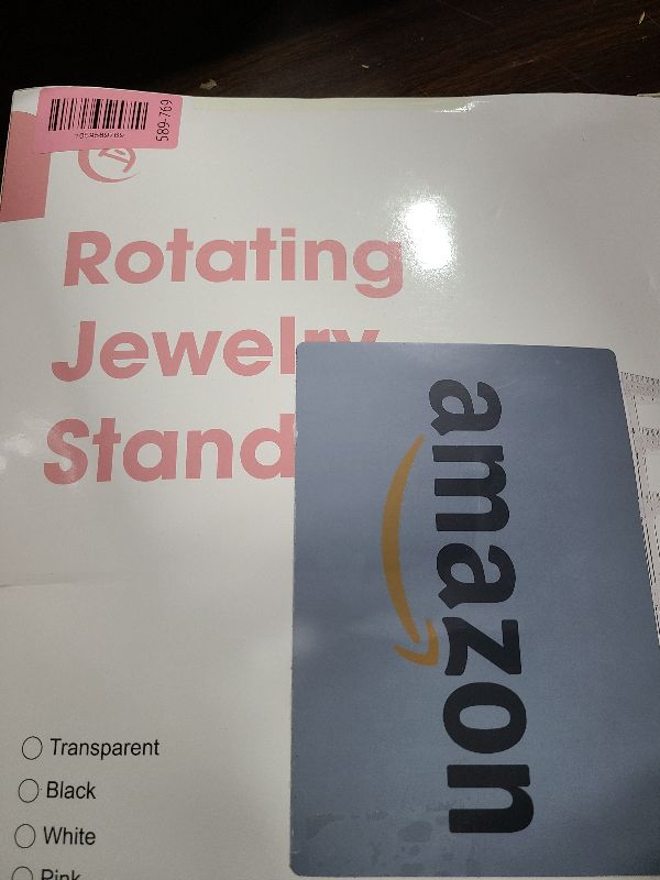 Photo 1 of 17Dec 360 Rotating Earring Holder Organizer Stand,5 Tiers Acrylic Jewelry Organizers and Storage,Stud Earring Organizers and Storage,212 Holes and 212 Grooves for Earrings Necklaces chain bracelet