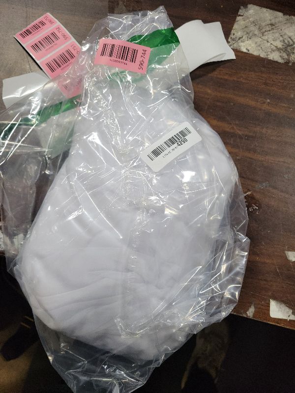 Photo 1 of 10×10ft White Tulle Backdrop Curtain with Lights String for Parites, Sheer Curtain Backdrop Drapes for Wedding Party Home Decorations