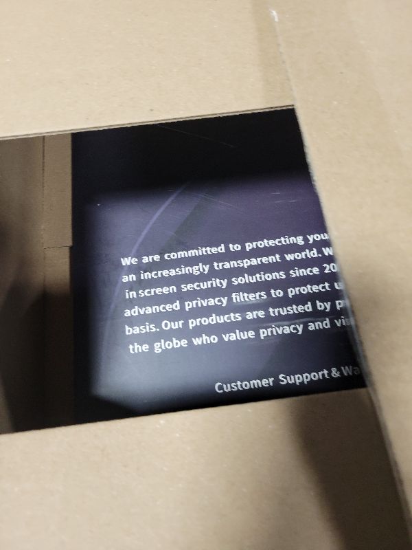 Photo 1 of [2 Pack] 24 Inch Computer Privacy Screen Filter for Monitor 16:9 Aspect Ratio, Eye Protection Anti Blue Light Privacy Shield and Anti-Glare Protector, 24inch Removable Anti-Scratch 24in Protector Film