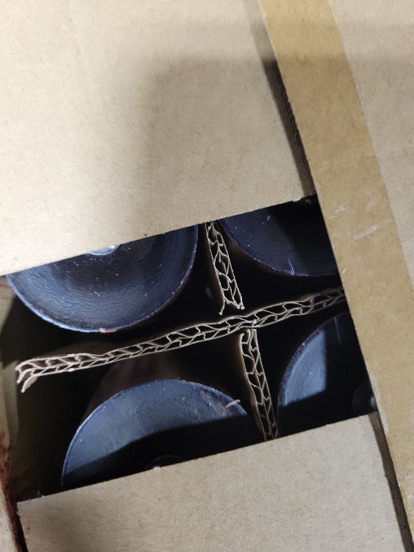 Photo 1 of 12 Pack 2x3 Hand Poured Black Dripless Pillar Candles, Soy Candles, Non-Toxic, Unscented, Smokeless, for Power Outages & Emergency