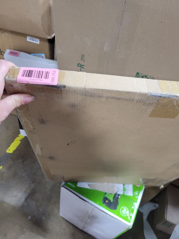 Photo 1 of 16x20 Picture Frame, Solid Wood Grain Picture Frame-Tempered Glass, Display Poster 11x14 with Mat or 16 x 20 Without Mat, Rustic Picture Frames, 16x20 Picture Frames for Wall, White, 1Pack