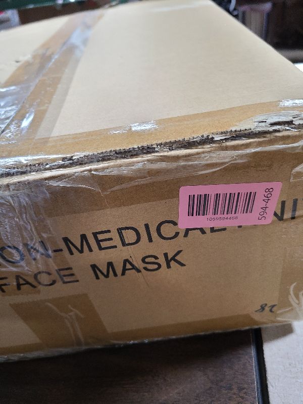 Photo 1 of 2 Pack Reusable Cloth Face Masks Washable Cotton Face Mask Adjustable Breathable Fabric Mask 200 units