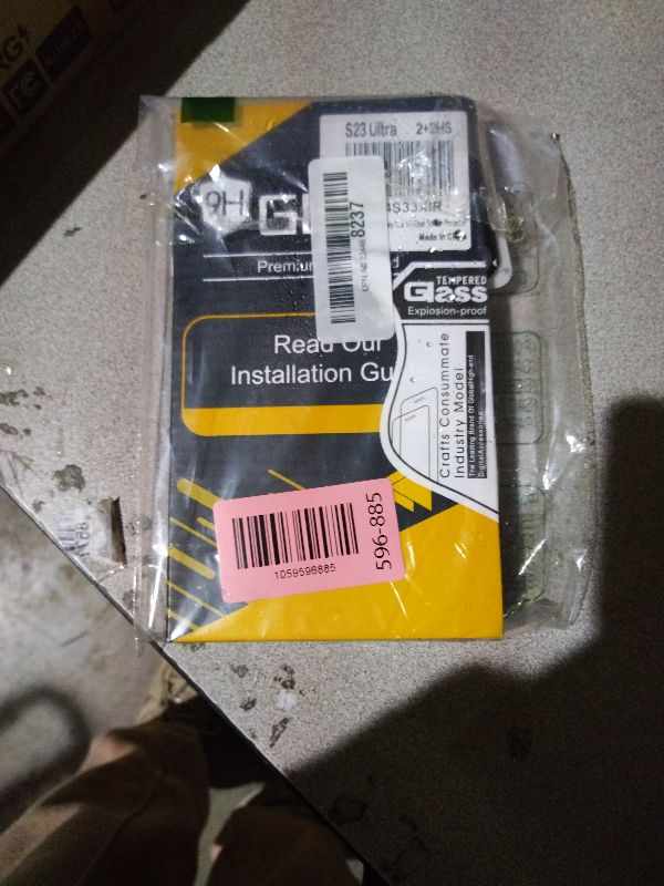 Photo 1 of [2+2 Pack] Glass Privacy Screen Protector for Samsung Galaxy S23 Ultra 5G, 9H Tempered Glass, Ultrasonic Fingerprint Compatible,HD Clear Anti-Spy Film for Galaxy S23 Ultra Glass Screen Protector