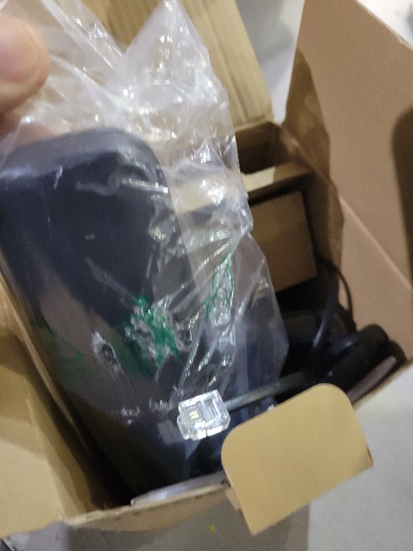 Photo 1 of [New] VTech VG134-11 DECT 6.0 Cordless Home Phone with Bluetooth Connection, Digital Answering Machine, Backlit Display,Full Duplex Speakerphone, Caller ID/Call Waiting,1000 ft Range (Black)