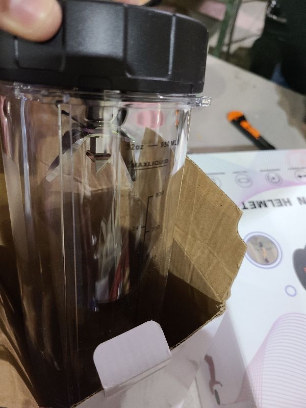 Photo 1 of [ New Model] Replacement blender Blade and 32oz Cup Accessories, Only Compatible with Nutri Ninja SS150,SS151,SS300, SS350,SS351, CO351B, SS100, SS101, CO101B,SS400,SS401