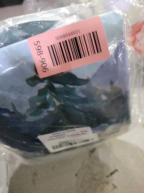 Photo 1 of 146 Pcs Adventure Awaits Party Supplies Let The Adventure Begin Table Cover True North Vbs Decorations Disposable Paper Plates Napkins Tablecloth Hanging Swirls Banner for Baby Shower Birthday Party